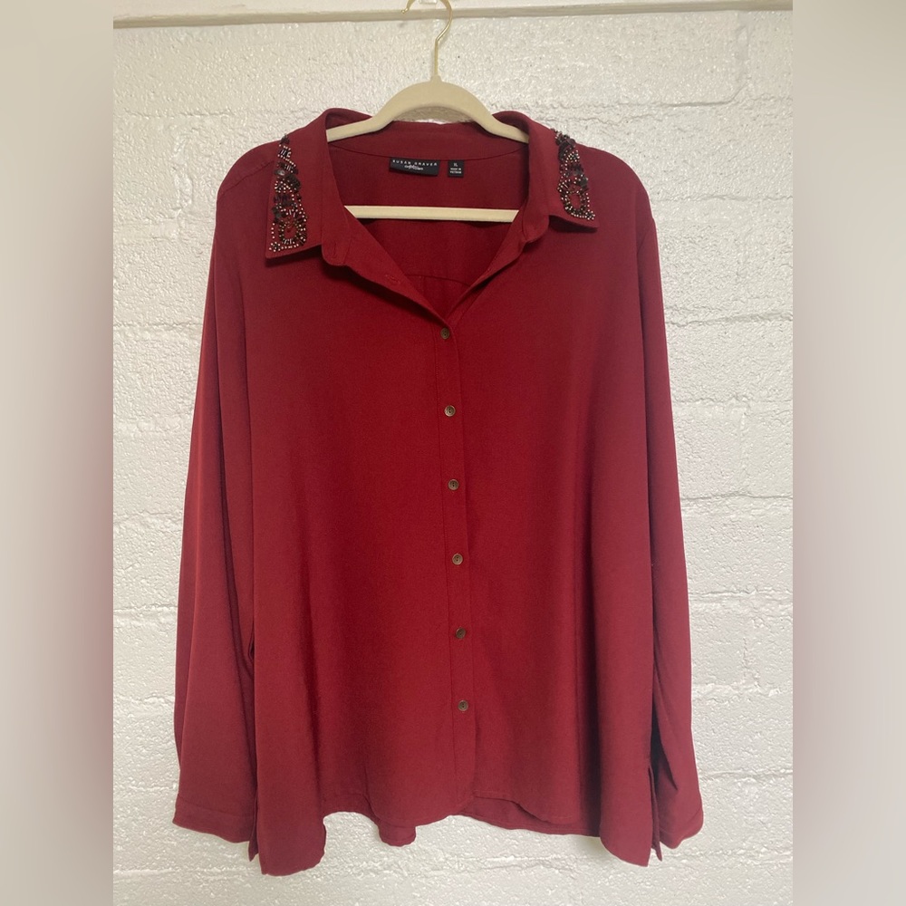 XL Button Down Blouse